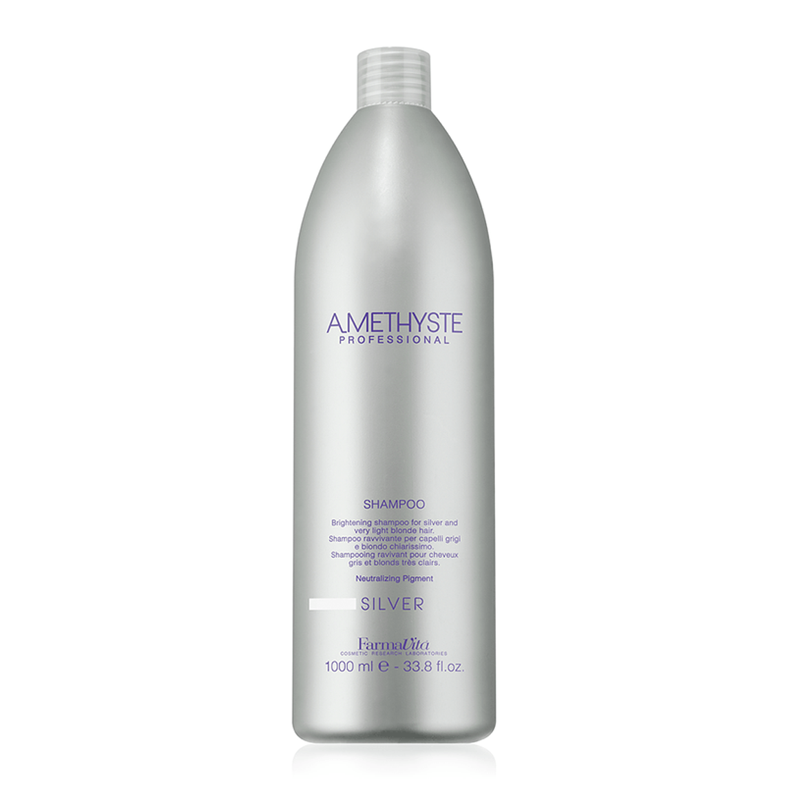Amethyste Silver Shampoo 1000ml - FARMAVITA 1