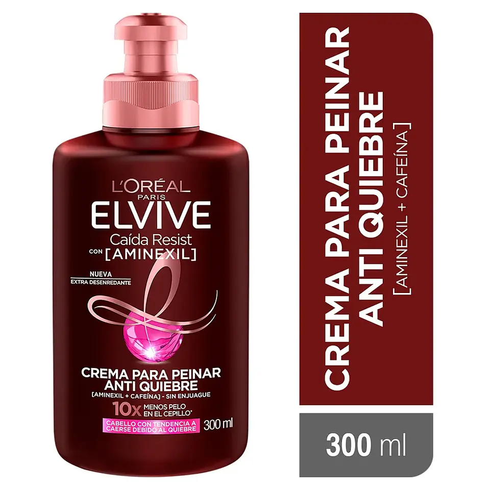 Crema para Peinar Elvive Aminexil Anticaída 300 ml - LOREAL 1