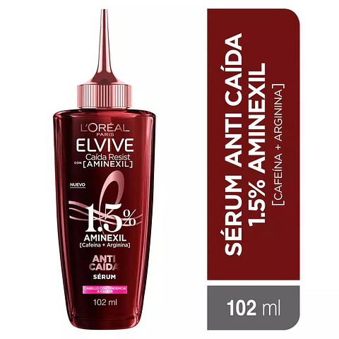 Sérum Elvive Aminexil Anticaída 102ml - LOREAL