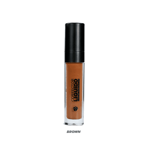 Corrector de Ojeras Líquido Brown - DOLCE BELLA