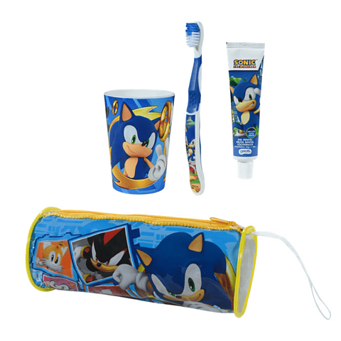 Estuche Sonic Set Pasta de Dientes 50g + Cepillo + Vaso - GELATTI