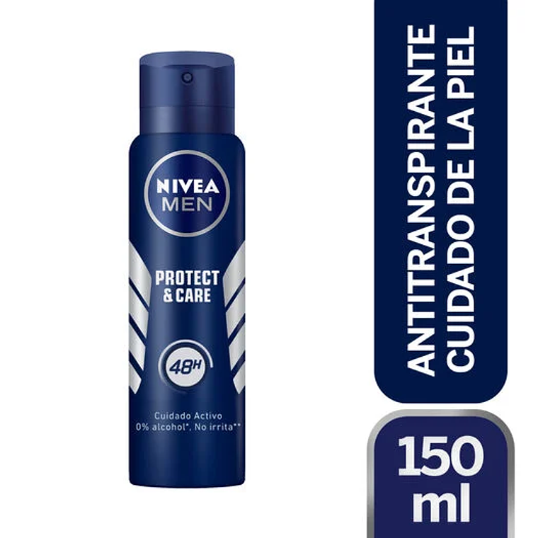 Antitranspirante en Spray Protect & Care MEN - NIVEA 1