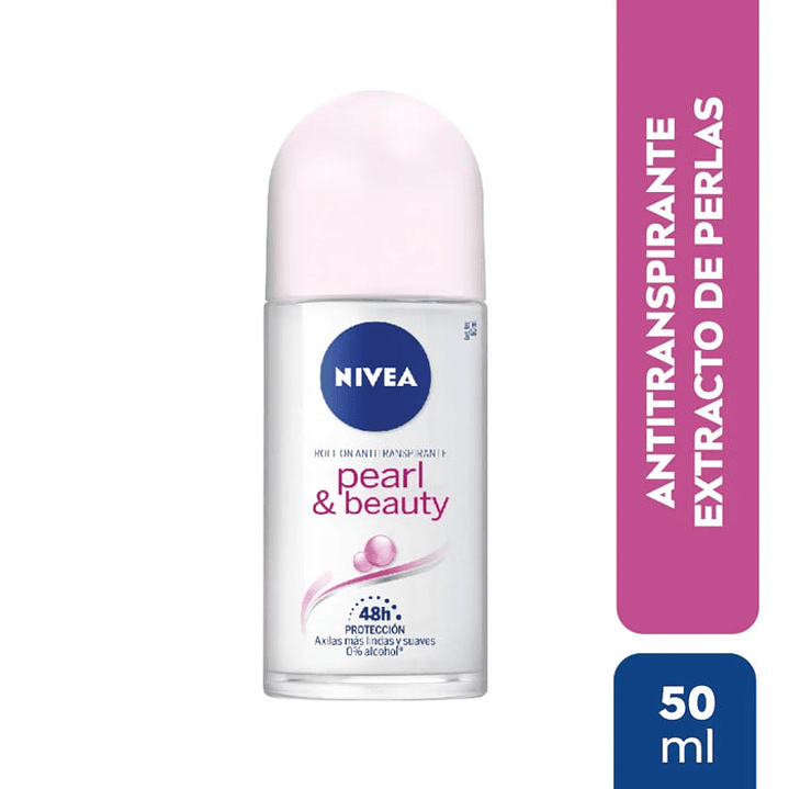 Desodorante roll on Nivea Pearl & Beauty 50ml - NIVEA 1