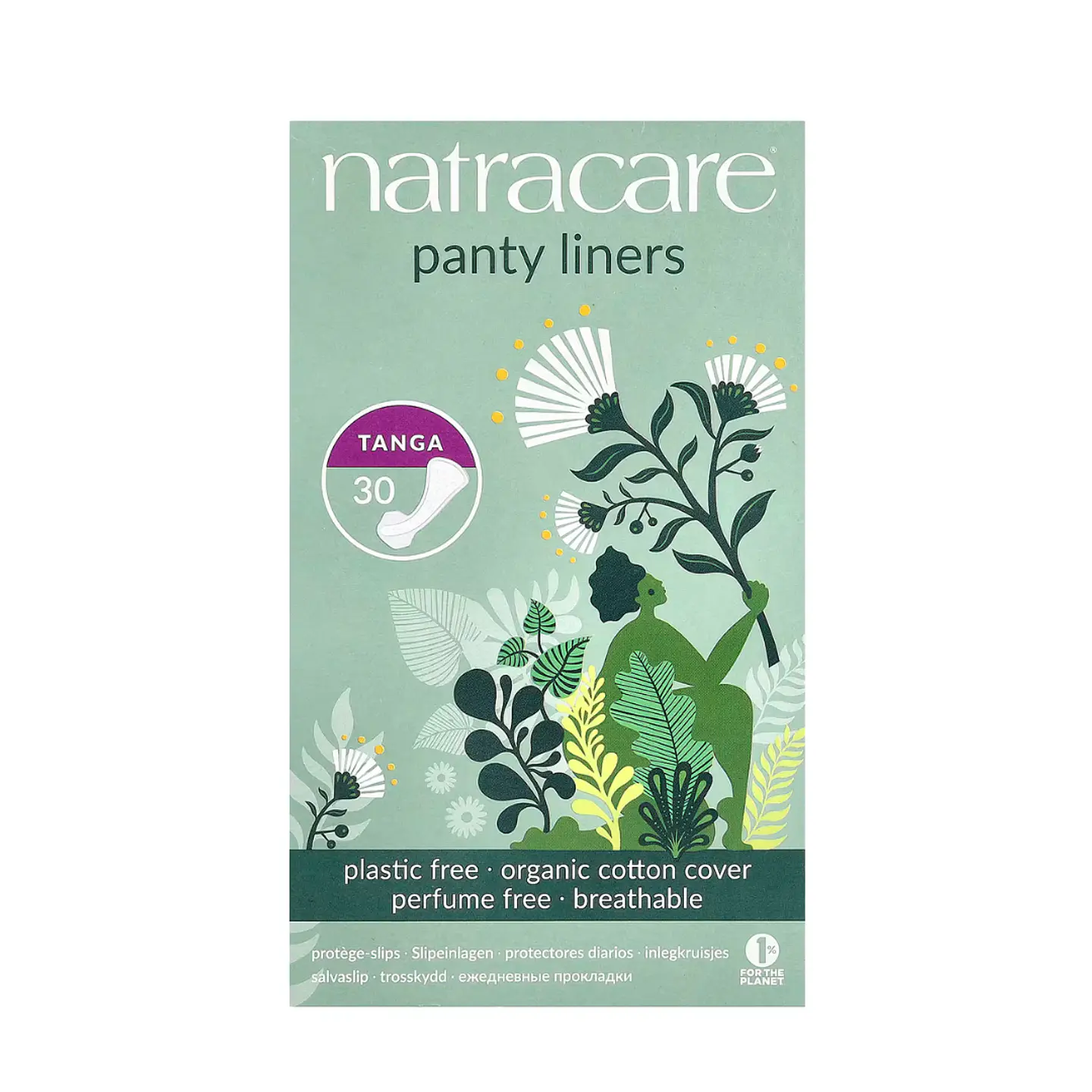 Protector Diario Natracare Tanga 30 un - NATRACARE 1