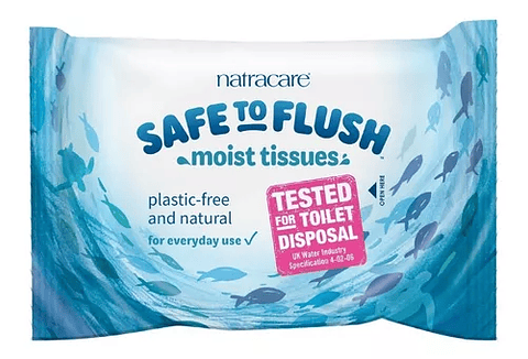 Toalla Húmeda Safe To Flush Natracare