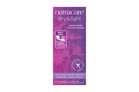 Compresas para la Incontinencia Dry & Light Plus - NATRACARE
