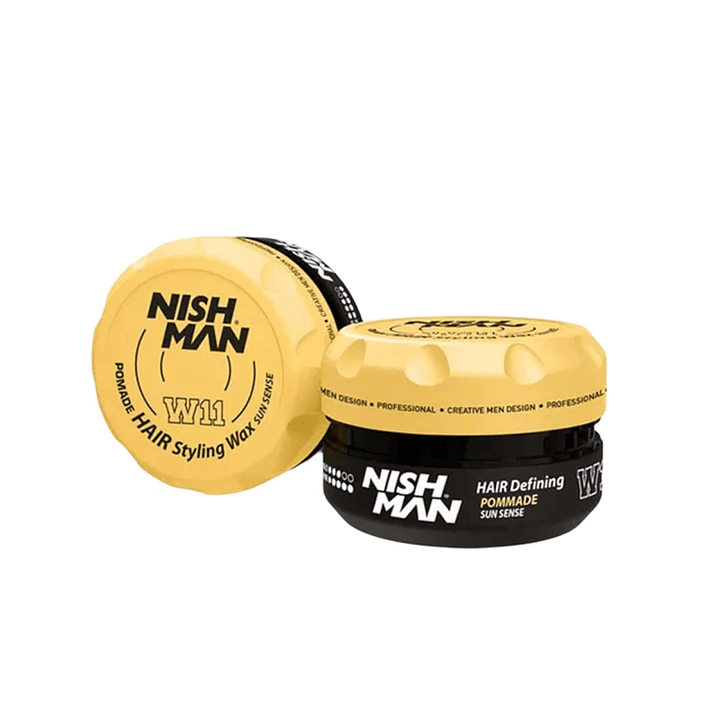 Hair Styling Wax Sun Sense Pomade W11 100ml - NISHMAN 1