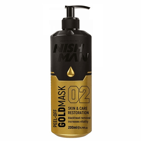 Peel-Off Gold Mask 02 200ml - NISHMAN