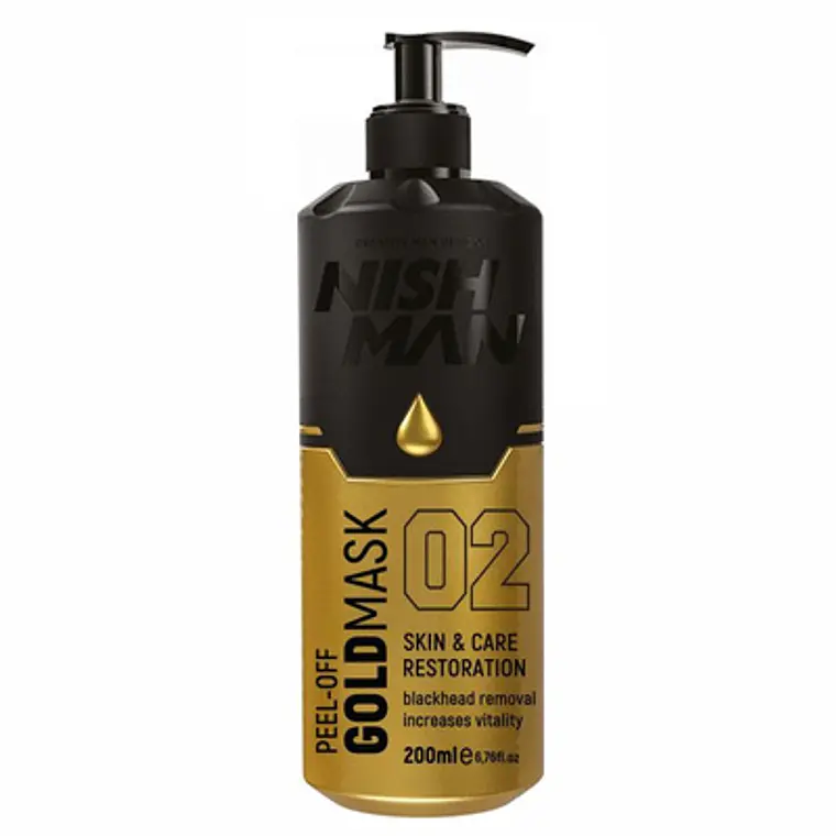 Peel-Off Gold Mask 02 200ml - NISHMAN 1