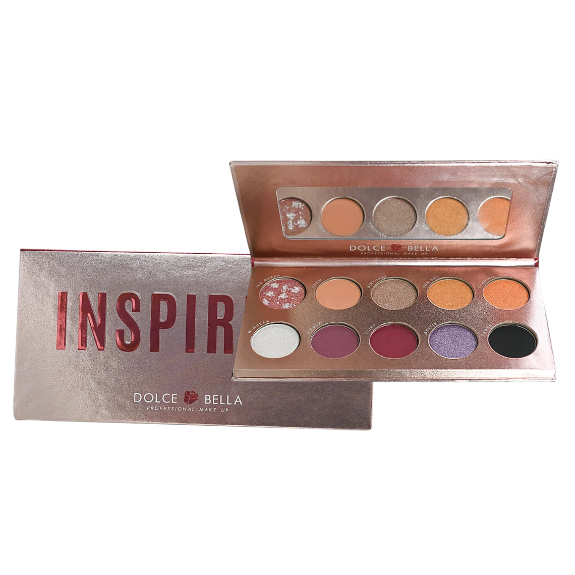 Paleta de Sombra Inspired x10 tono#1 - DOLCE BELLA 1