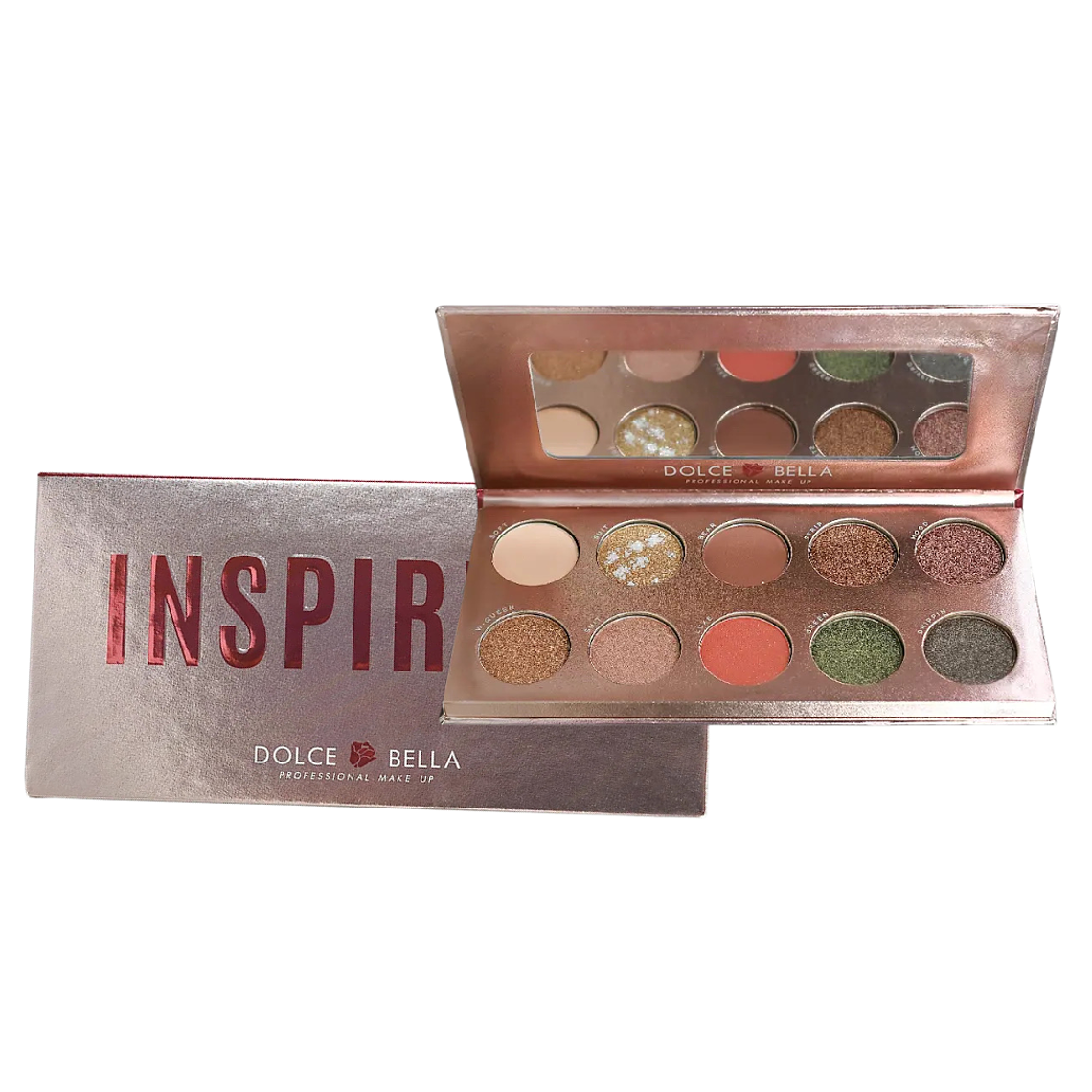 Paleta de Sombra Inspired x10 tono#2 - DOLCE BELLA 1