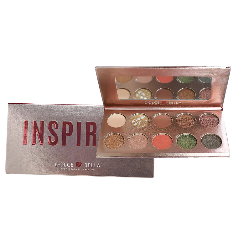 Paleta de Sombra Inspired x10 tono#2 - DOLCE BELLA 1