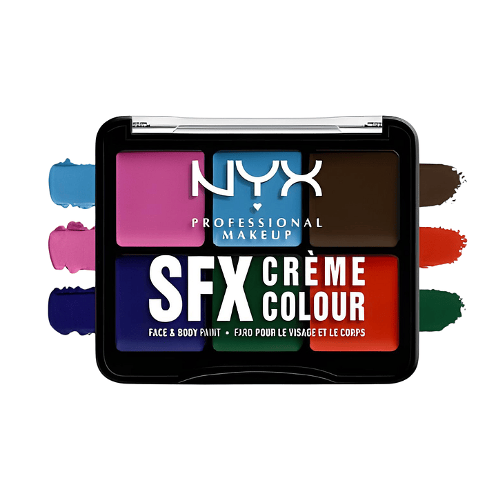 Paleta de Maquillaje Facial y Corporal SFX Creme Colour - NYX SECONDARY 02 1
