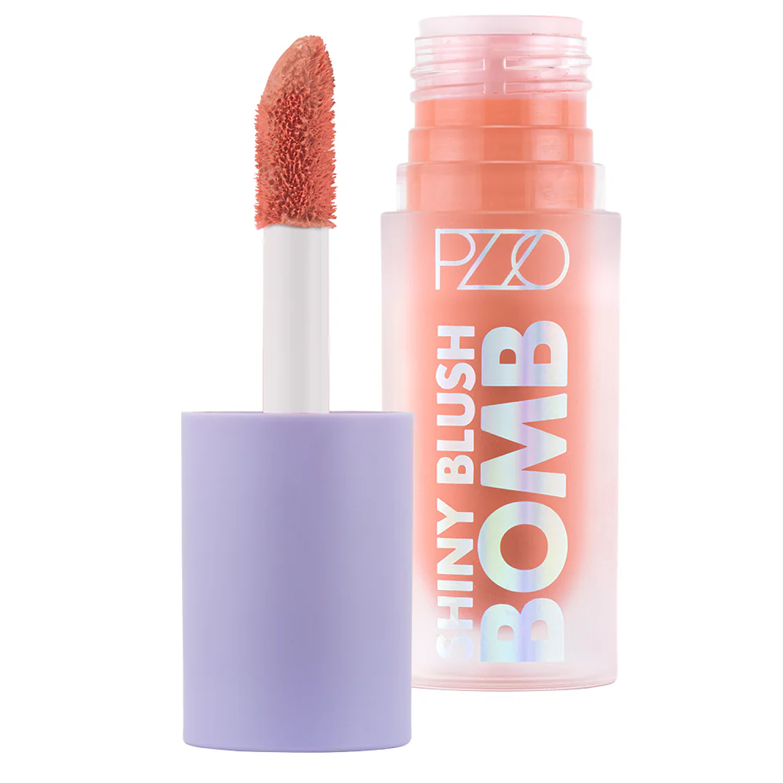 Shiny Blush Bomb Soft Coral Purple Fest - PETRIZZIO 1
