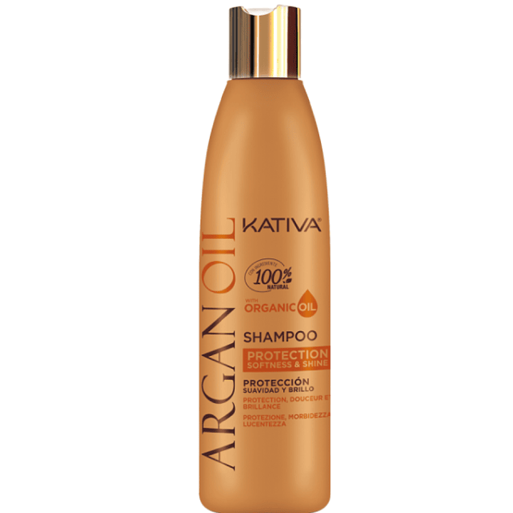 Shampoo Argán Orgánico Protección Cabello Brillo Kativa 250 ML - KATIVA 1