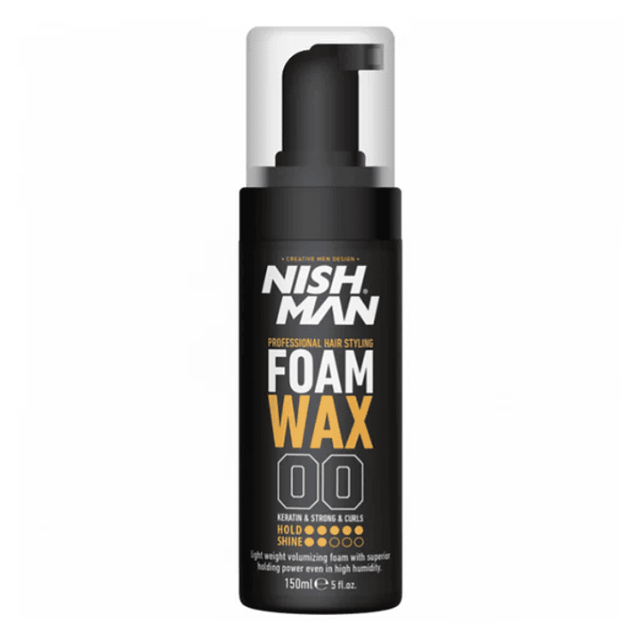 Espuma Fijadora Foam Wax 150 ML - NISHMAN 1