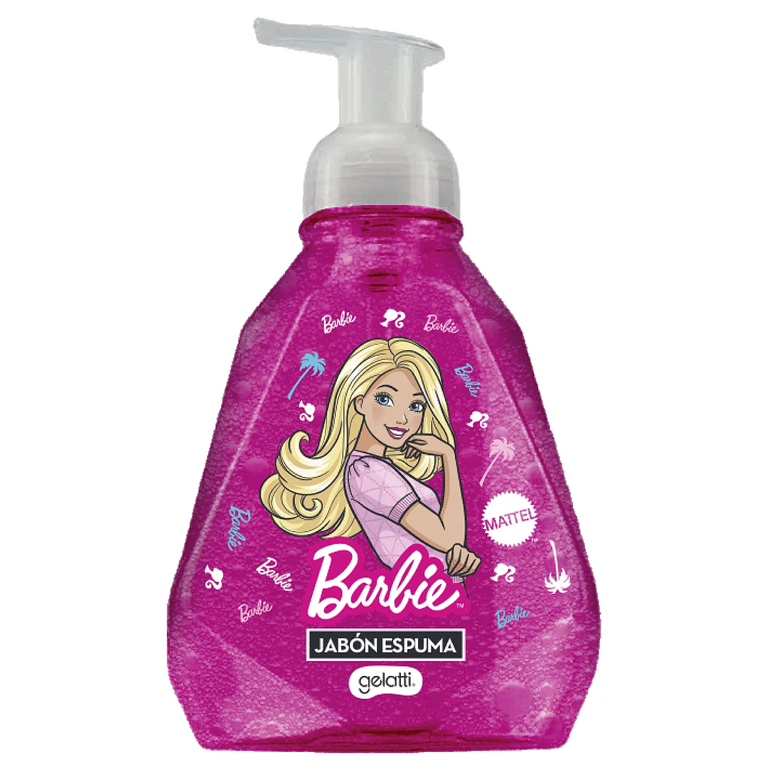 Jabón Espuma Barbie 300 ML - GELATTI 1