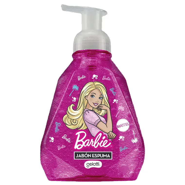 Jabón Espuma Barbie 300 ML - GELATTI 1