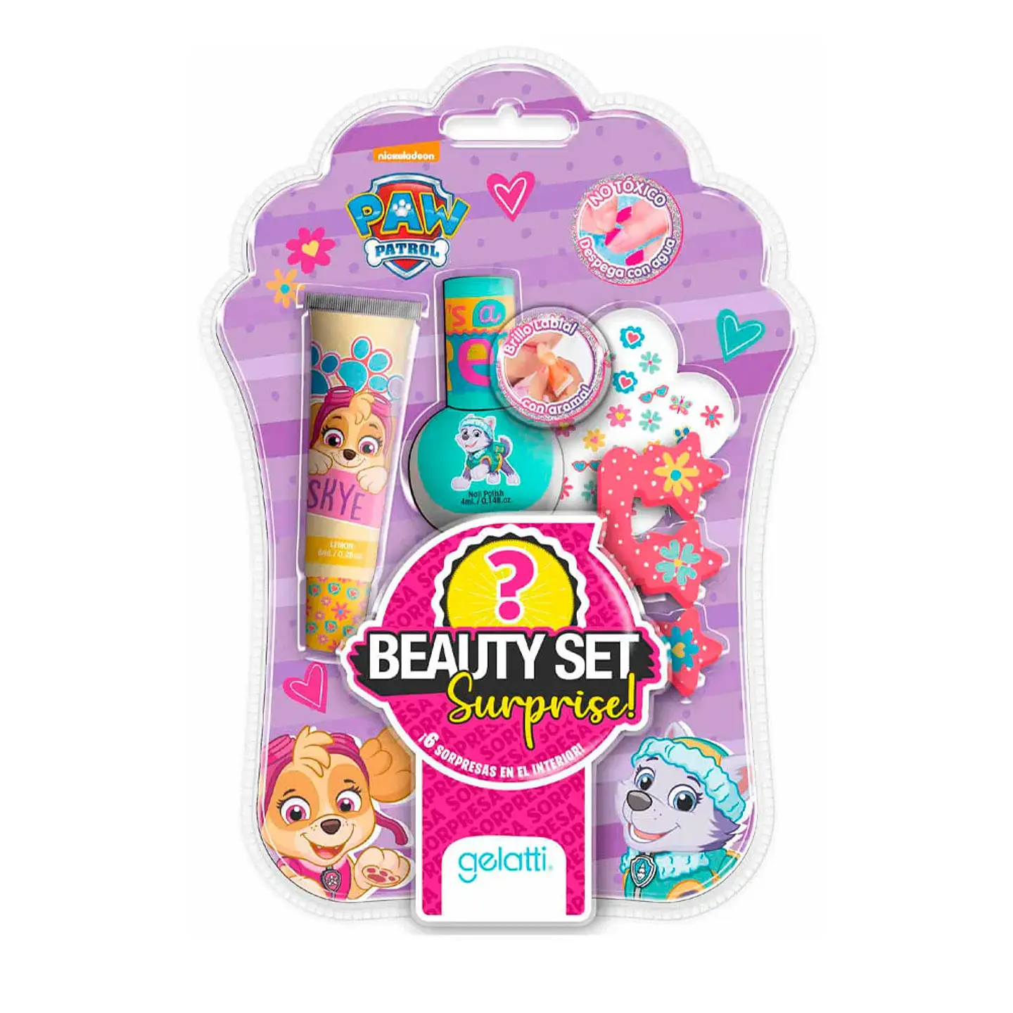 Set Maquillaje Niña Beauty Set Surprise Paw Patrol - GELATTI 1