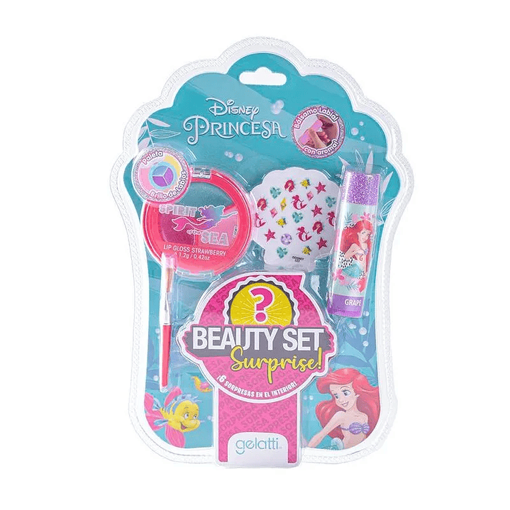 Set Maquillaje Niña Beauty Set Surprise Princesa - GELATTI 1