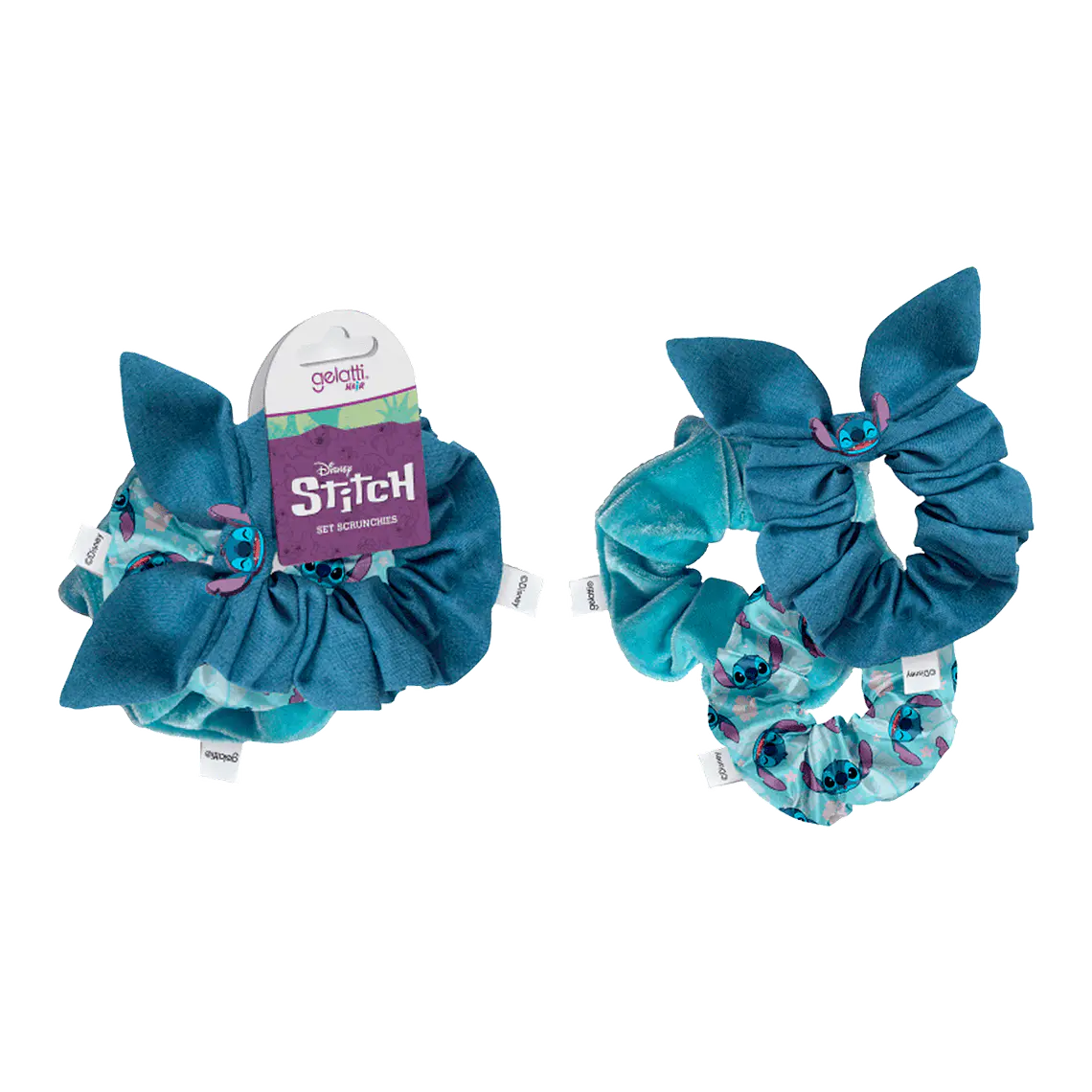 Set X 3 Scrunchies de Stitch - GELATTI 1