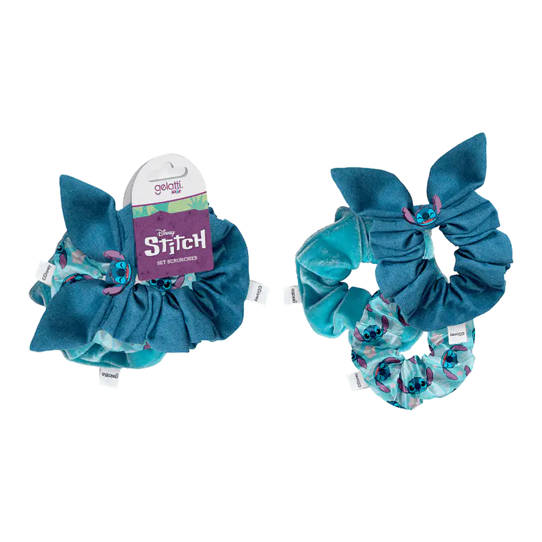 Set X 3 Scrunchies de Stitch - GELATTI 1
