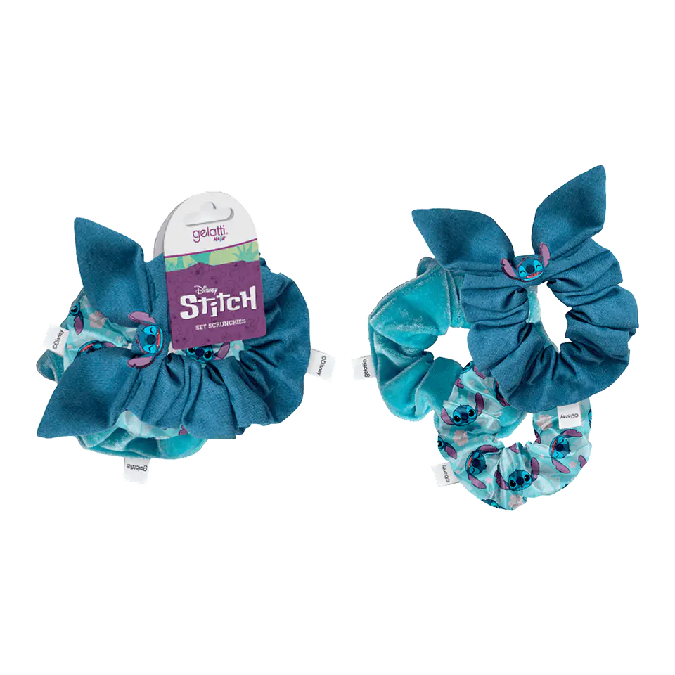 Set X 3 Scrunchies de Stitch - GELATTI 1