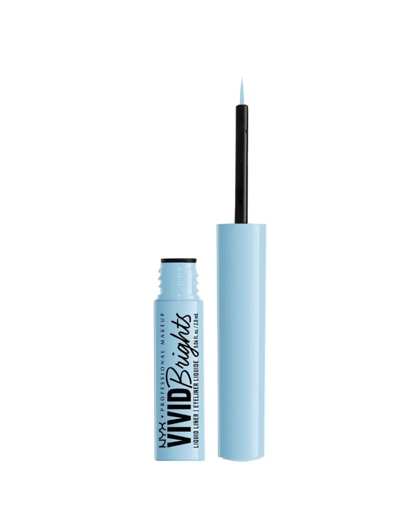 Delineador De Ojos Líquido Vivid Bright Liquid Liner - Blue Thang - NYX 2