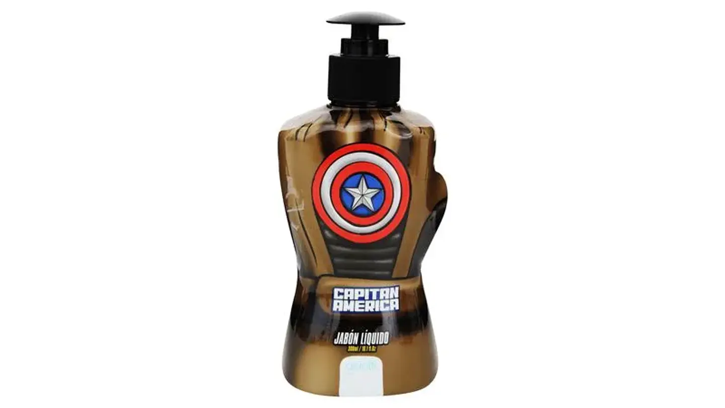 Jabon Liquido Avengers Capitan America 300 ML - GELATTI 1