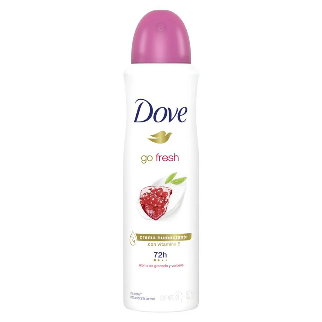 Desodorante Dove Go Fresh Granada Y Verbena Spray 150 ML - DOVE 1
