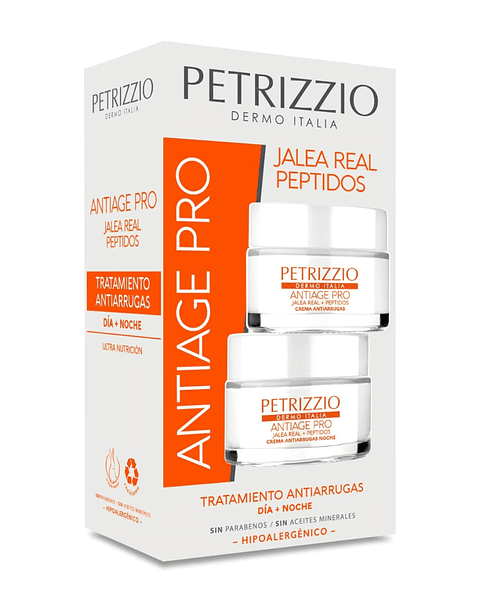 Set de Cremas Antiage Pro Jalea Real Peptidos - PETRIZZIO