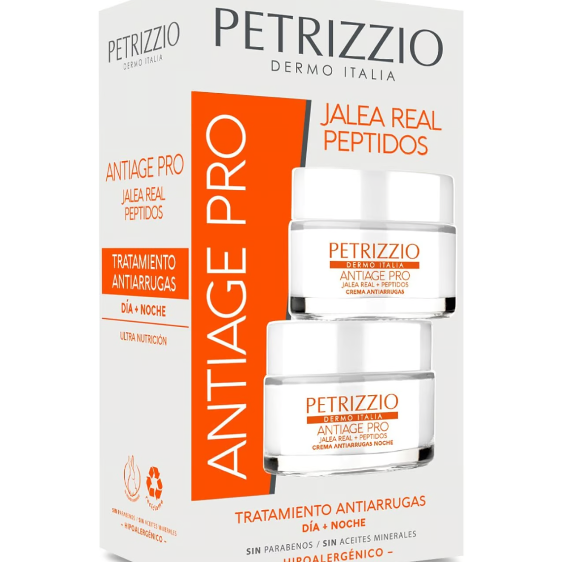 Set de Cremas Antiage Pro Jalea Real Peptidos - PETRIZZIO 1