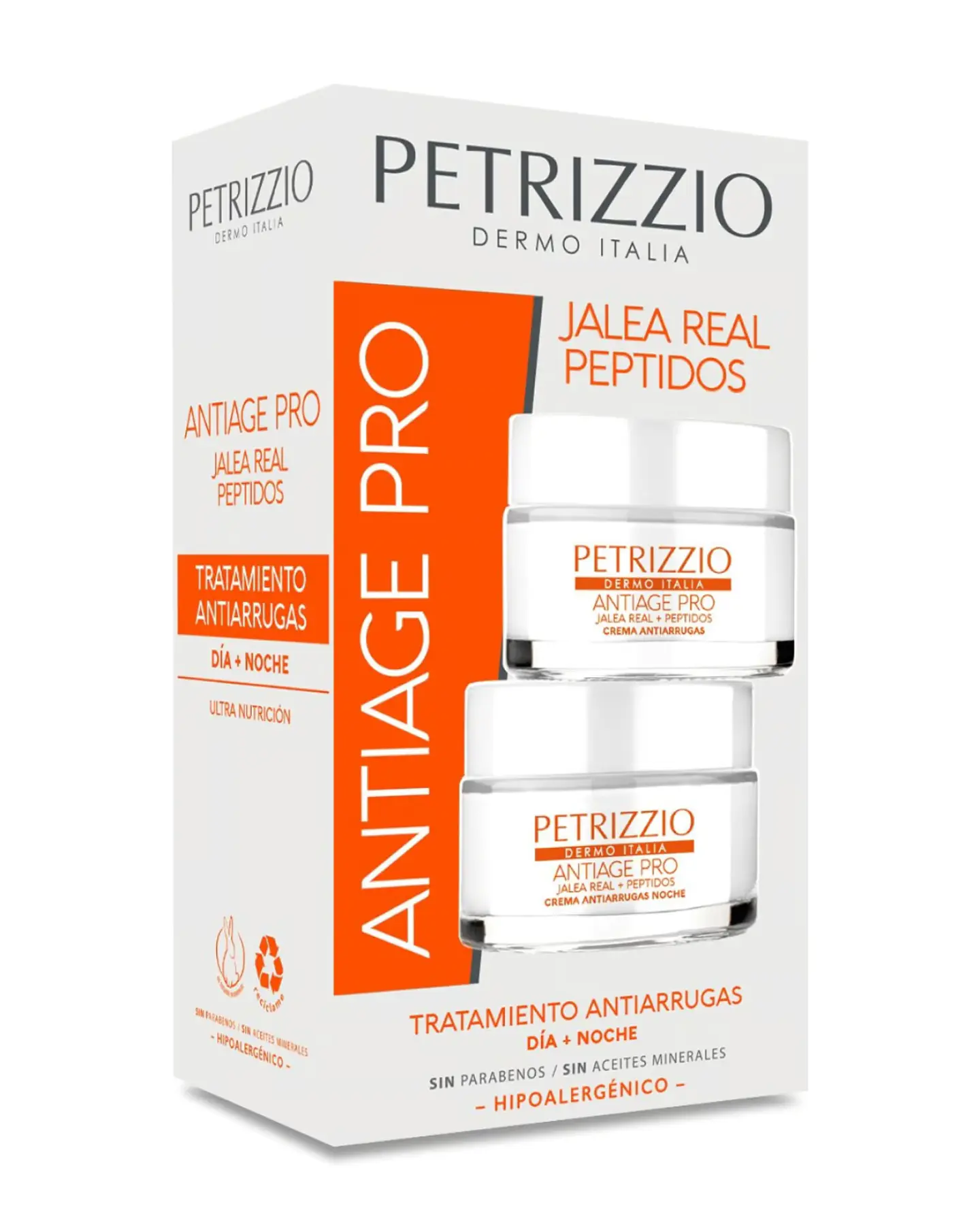 Set de Cremas Antiage Pro Jalea Real Peptidos - PETRIZZIO 1