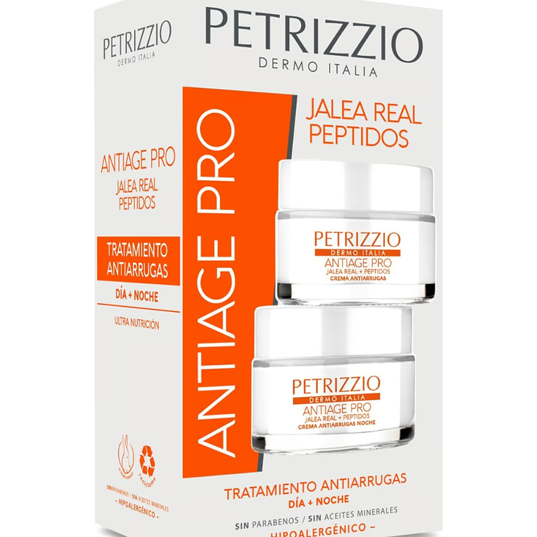 Set de Cremas Antiage Pro Jalea Real Peptidos - PETRIZZIO 1