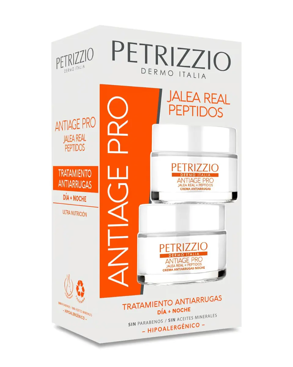 Set de Cremas Antiage Pro Jalea Real Peptidos - PETRIZZIO 1
