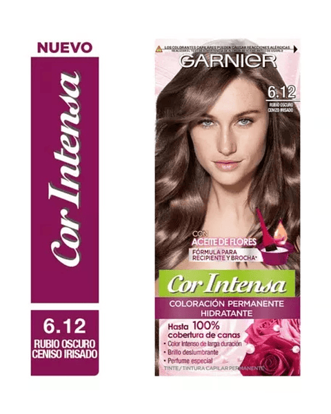 Tintura Nutrisse Cor Intensa 6.12 -  GARNIER