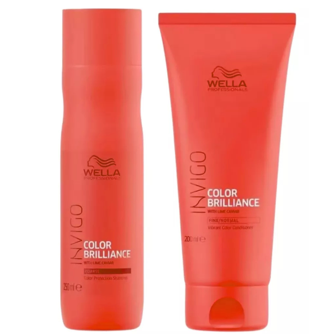 Pack Invigo Color Brilliance Shampoo 250 ML + Acondicionador 200 ML + Secador de Cabello - WELLA 4