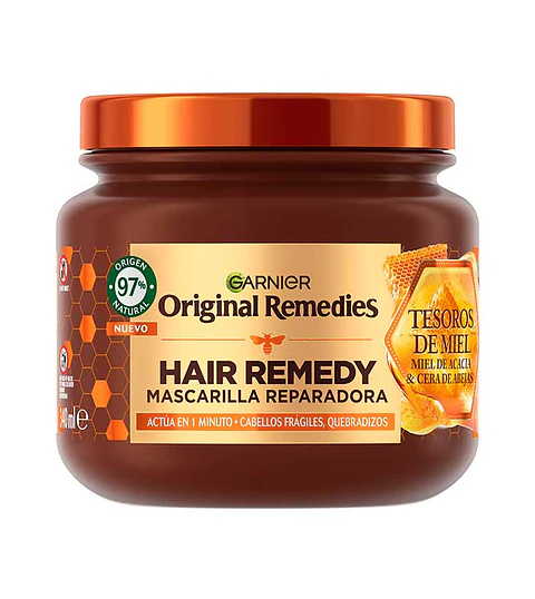 Crema de Tratamiento Tesoros de Miel 340ml - GARNIER