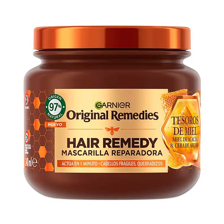 Crema de Tratamiento Tesoros de Miel 340ml - GARNIER 1