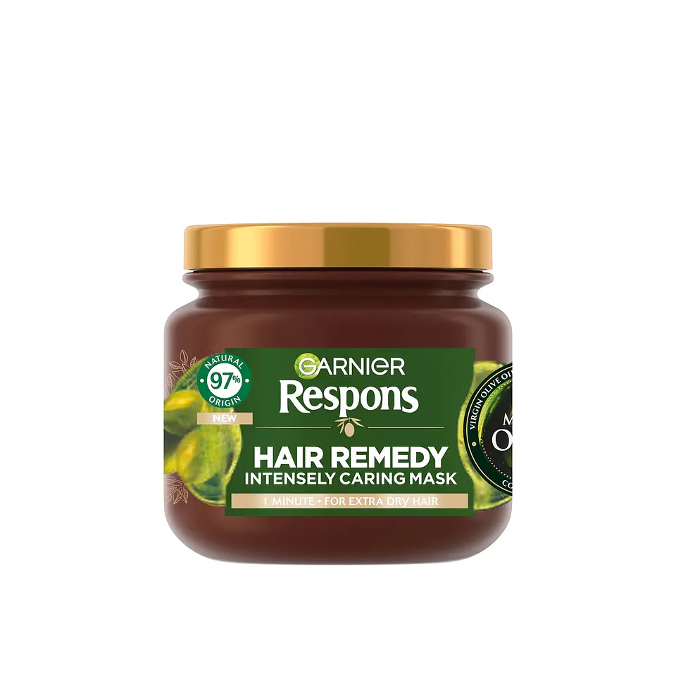 Mascarilla Capilar Original Remedies Oliva Mítica 340ml - GARNIER 1