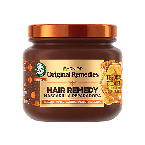 Mascarilla Capilar Original Remedies - GARNIER Tesoros De Miel (320 ML)
