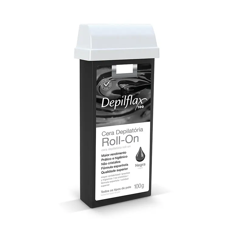 Cera Depilatória Negar Roll On 100 G - DEPILFLAX 1