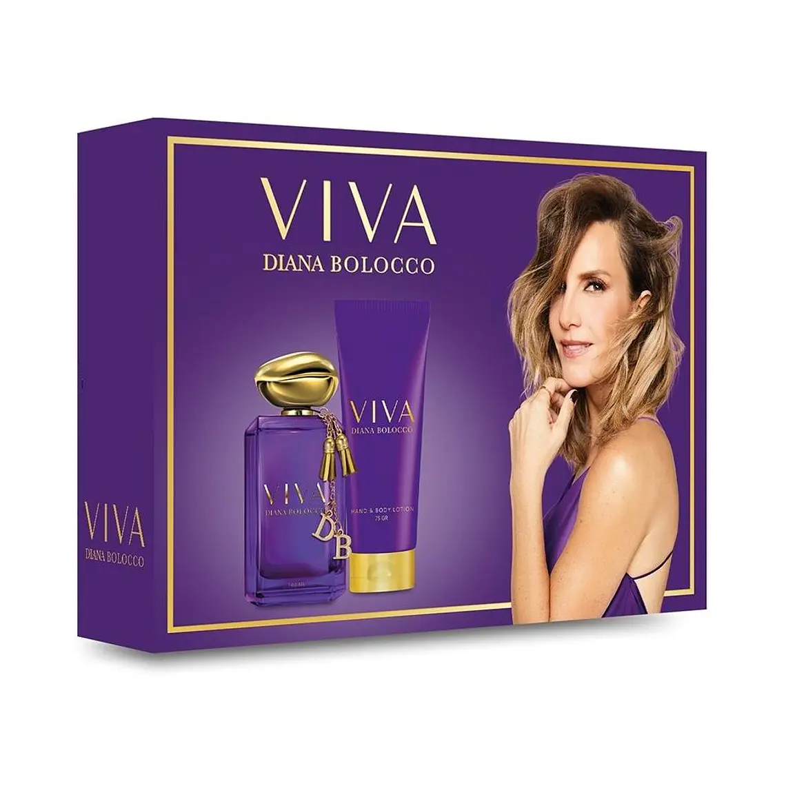 Set De Perfumería Viva Diana Bolocco Eau De Parfum 100 ML + Body Lotion 75 GR - PETRIZZIO 2
