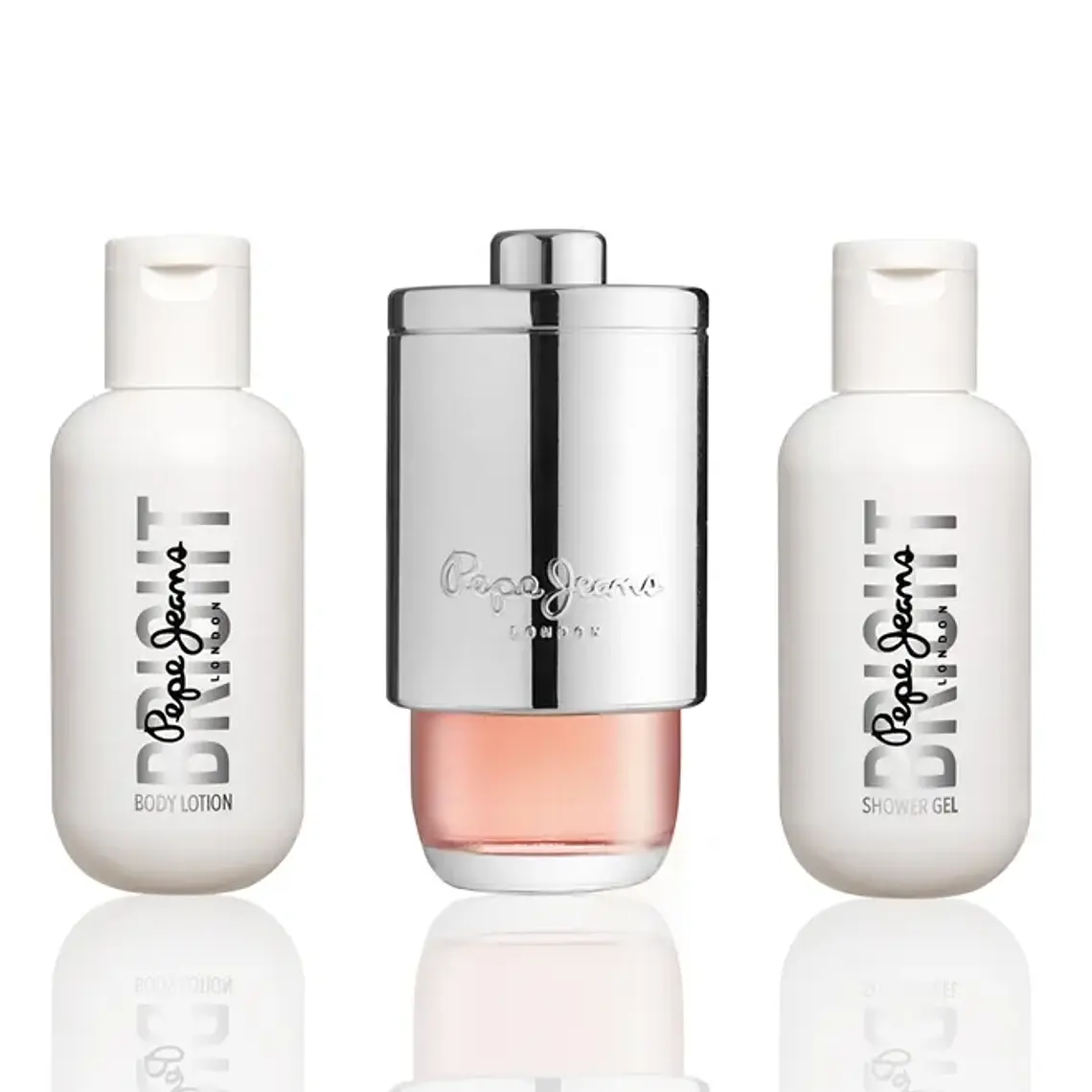 Kit Perfume Bright Git Set For Her London 30 ML + Body Lotion 60 ML + Shower Gel 60 ML - PEPE JEANS 3