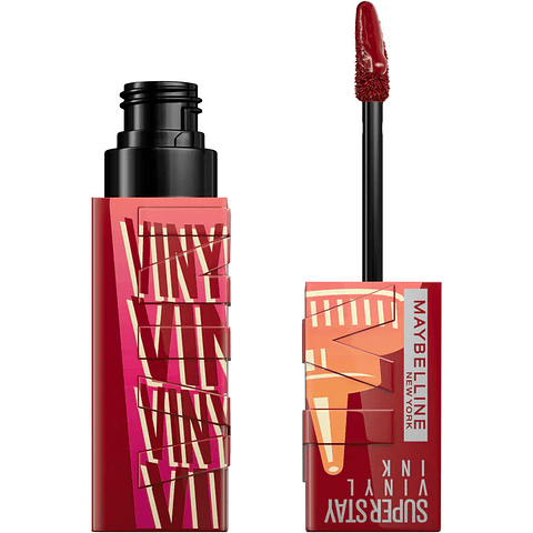 Labial Superstay Vinyl Ink Sauce 195 Barbecue - MAYBELLINE