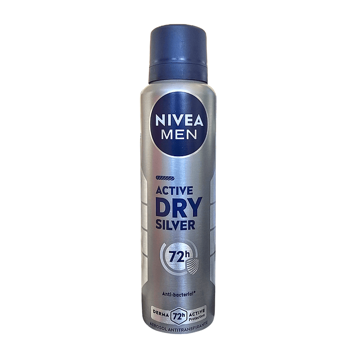 Desodorante Spray Men Silver Protect 150M - NIVEA 1