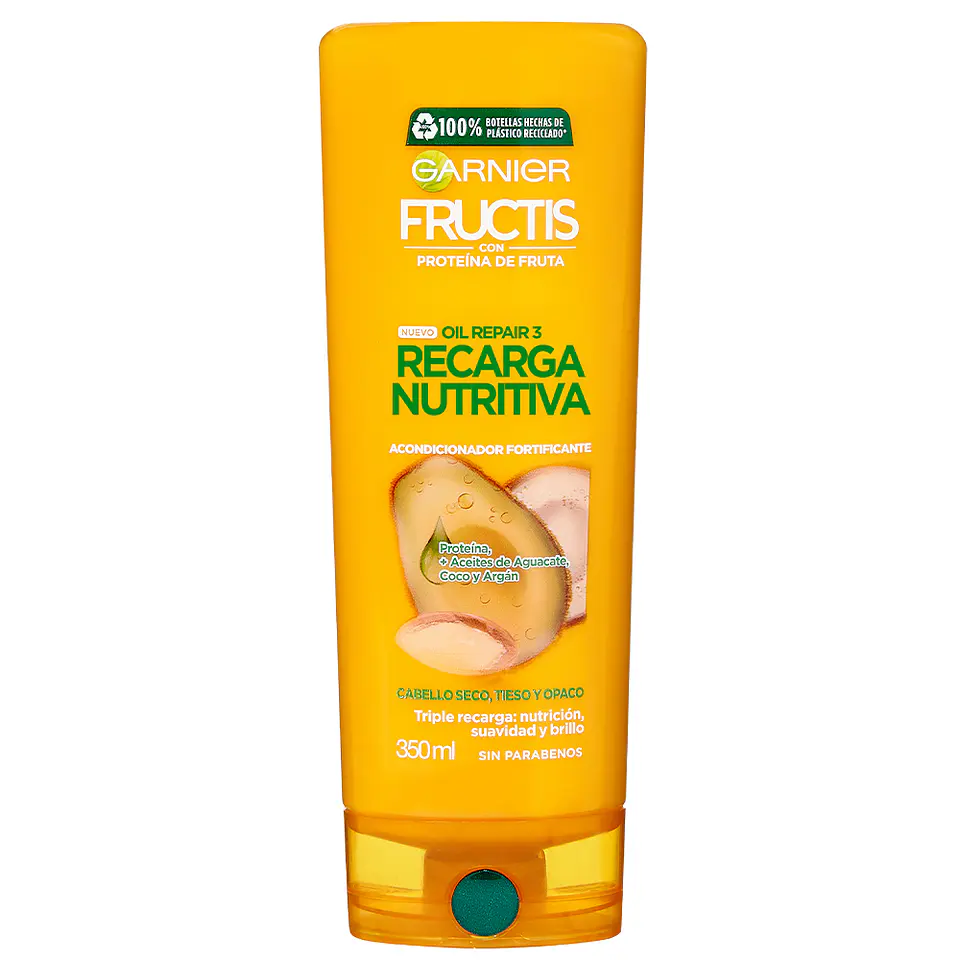 Acondicionador Fructis Oil Repair Recarga Nutritiva 350 ML - GARNIER  2