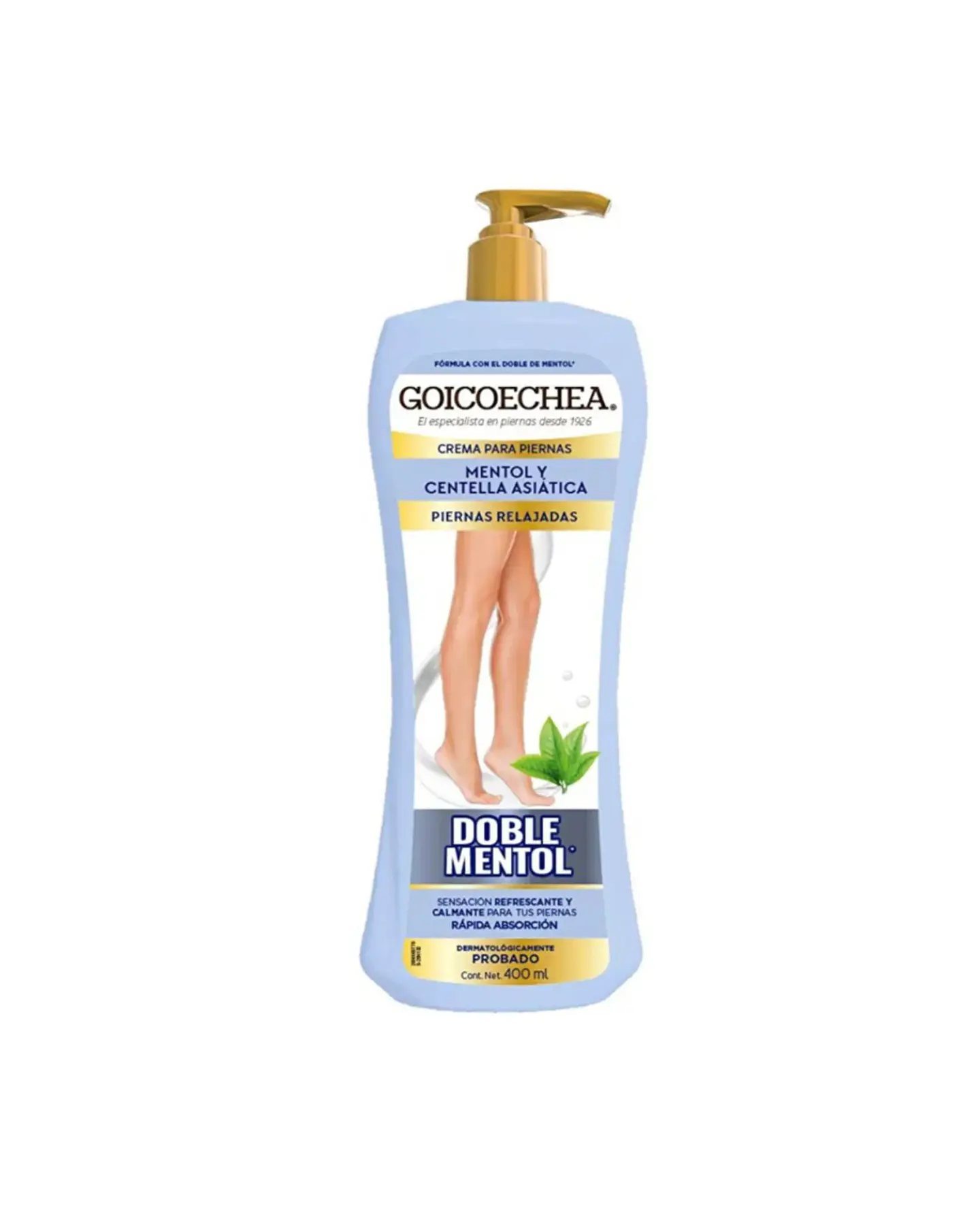 Crema Para Piernas Doble Mentol Goicoechea 400 ML - GOICOECHEA 2