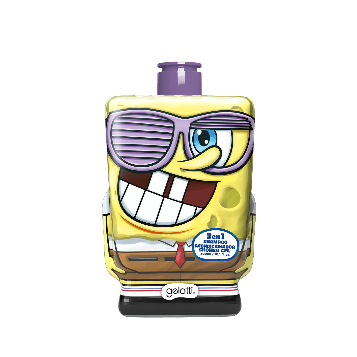 Shampoo 3 en 1 Bob Esponja Lentes - GELATTI 1