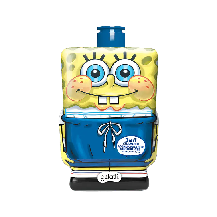 Shampoo 3 en 1 Bob Esponja Marinero - GELATTI 1